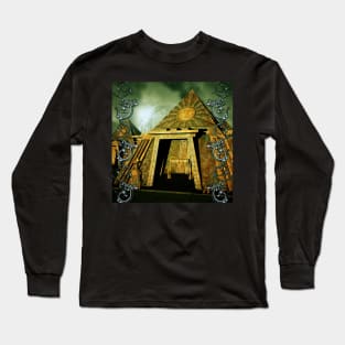 Awesome pyramid Long Sleeve T-Shirt